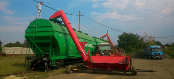 BNP-3 traktorhajtású vagonrakó, KC-Békés Kft.